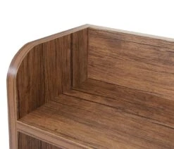 Wandgarderobe HWC-C68, Garderobe Regal, 4 Haken 2 Regalfächer, 41x60x19cm 3D-Struktur ~ Wildeiche-Optik -Wohnmöbel 02146316 c5bd 4d3d 9509 41e74fb519ac