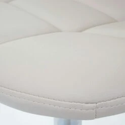 6er-Set Esszimmerstuhl HWC-A60, Stuhl Drehstuhl, Chrom ~ Kunstleder Creme -Wohnmöbel 034c19c8 ff5f 4f2f 84d0 3342f30a1d66