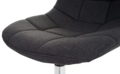 6er-Set Esszimmerstuhl HWC-A60, Stuhl Drehstuhl, Chrom ~ Textil Dunkelgrau -Wohnmöbel 0657cbf5 d9d8 4f5f 87e6 76f2654a157c