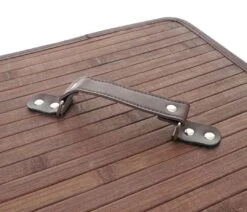 Eckwäschekorb HWC-C21, Laundry Wäschebox Wäschesammler Wäschebehälter, Bambus 61x48x35cm 50l ~ Braun -Wohnmöbel 09cc2a9f b0fb 445d b0e1 8200d82ae765