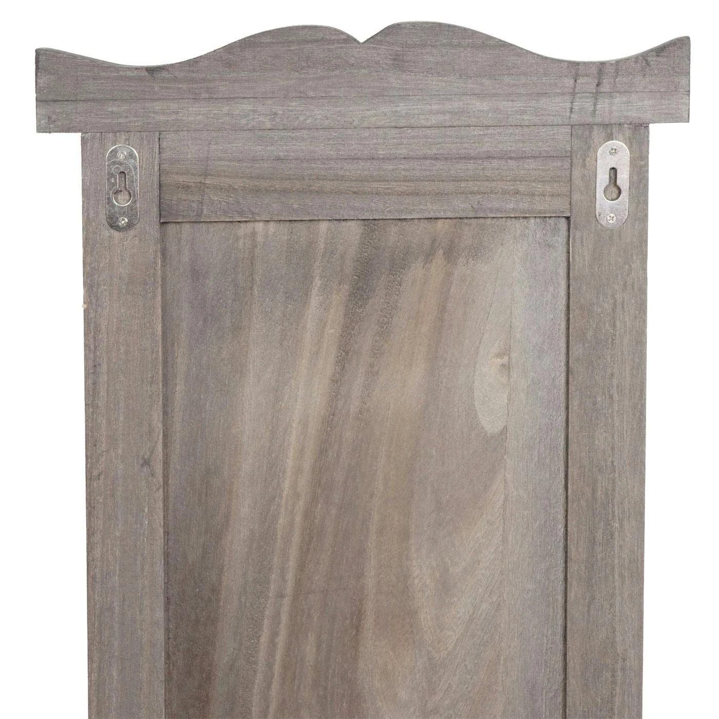 2er-Set Garderobe T33, Wandgarderobe Garderobenpaneel, Wandhaken Holz 109x28x4cm ~ Grau-braun Shabby 8 2er-Set Garderobe T33, Wandgarderobe Garderobenpaneel, Wandhaken Holz 109x28x4cm ~ Grau-braun Shabby – Bild 6