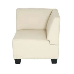 Modular 3-Sitzer Sofa Couch Lyon, Kunstleder ~ Creme, Hohe Armlehnen 14 Modular 3-Sitzer Sofa Couch Lyon, Kunstleder ~ Creme, Hohe Armlehnen -Wohnmöbel 0f2e69ce 6cd8 41d6 816a 7f09faaa074b