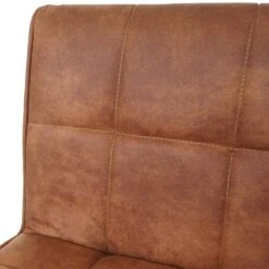 2er-Set Barhocker HWC-B13, Barstuhl Tresenhocker, Wildlederimitat ~ Vintage Hellbraun -Wohnmöbel 151d4ca4 e401 4f1a 9bf8 01f78d6c7fa6