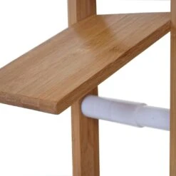 Badezimmerset HWC-B18, WC-Papierhalter Klopapierhalter Badematte Badvorleger Badmöbel Badset, Bambus -Wohnmöbel 15ee63d8 8aa9 4d8d 8896 f99d9be0a554