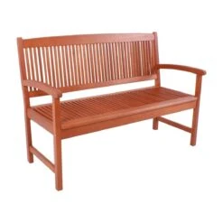 Gartenbank Kopenhagen, Sitzbank Parkbank Holzbank, 3-Sitzer Gastronomie-Qualität Massiv-Holz 160cm ~ Dunkelbraun -Wohnmöbel 1e372f2f 9dae 4c8b 9de5 1f1dc1aed0df