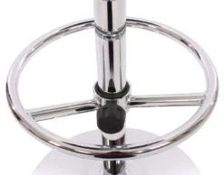 Bartisch Stehtisch Bistrotisch Chicago Mit Fußablage, Quadratisch 110x63x63cm ~ Weiß -Wohnmöbel 22dbb5ac 976f 4bce 8b62 38c0f793c438 1