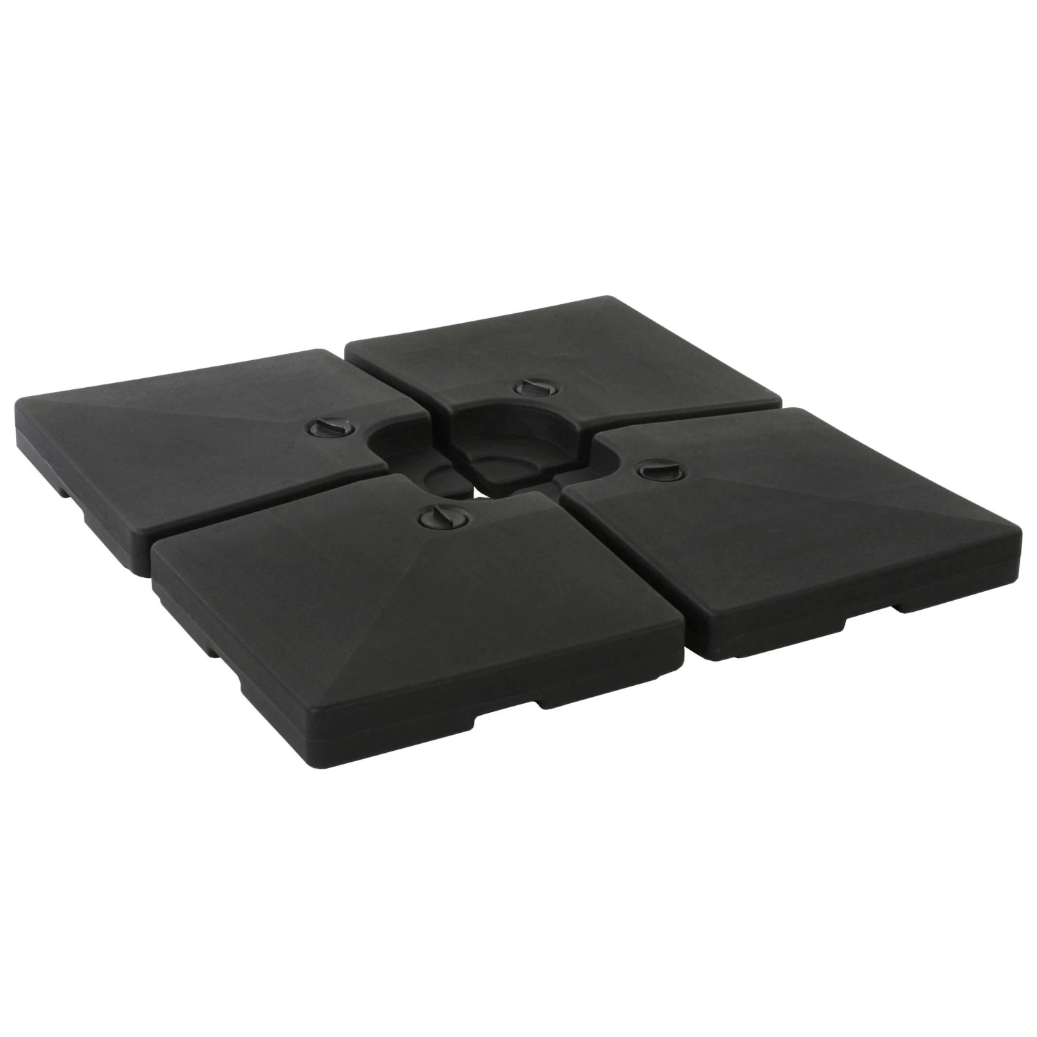 Sonnenschirmständer HWC-F78, Ampelschirmständer Marktschirmständer Für Bodenkreuz, Befüllbar 100kg 4 Sonnenschirmständer HWC-F78, Ampelschirmständer Marktschirmständer Für Bodenkreuz, Befüllbar 100kg – Bild 2