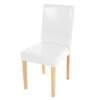 Esszimmerstuhl Littau, Küchenstuhl Stuhl, Leder ~ Weiß, Helle Beine 2 Esszimmerstuhl Littau, Küchenstuhl Stuhl, Leder ~ Weiß, Helle Beine -Wohnmöbel 2ddc6290 5481 4c8f b842 6c8f4b716373