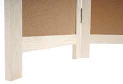 Paravent HWC-G52, Raumteiler Trennwand Sichtschutz, Pinnwand Kork ~ Braun, 3 Panele 166x121cm -Wohnmöbel 31b370ed 8b85 4ed9 8bbc 9430d9bad6d2
