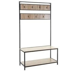 Metall-Garderobe Genf, Garderobenständer Kleiderschrank Metallregal 172x100x43cm ~ Ohne Vorhang -Wohnmöbel 35680cc2 f47e 4d32 b9ba cd94a10b74bd 2