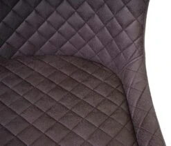 Barhocker HWC-H79, Barstuhl Tresenhocker, Vintage Metall Fußablage ~ Stoff/Textil Dunkelgrau -Wohnmöbel 35b578b8 d55c 46c6 925e 5b431aabf172