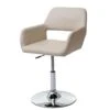 Esszimmerstuhl HWC-A50 III, Stuhl Küchenstuhl, Retro 50er Jahre, Kunstleder ~ Creme, Chromfuß 1 Esszimmerstuhl HWC-A50 III, Stuhl Küchenstuhl, Retro 50er Jahre, Kunstleder ~ Creme, Chromfuß -Wohnmöbel 37608051 8c78 4759 81cf 3f8552818555 1