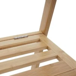 Standgarderobe HWC-B82, Kleiderständer Garderobe Garderobenständer, Bambus Klappbar 150x84x57cm -Wohnmöbel 37bf9f90 c4b7 40be b77a c33599e5f077