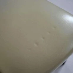 6er-Set Esszimmerstuhl Chesterfield, Stuhl Küchenstuhl, Nieten ~ Kunstleder, Creme, Dunkle Beine -Wohnmöbel 37c1c9ab 0968 47af 98e7 93fd932d3c68