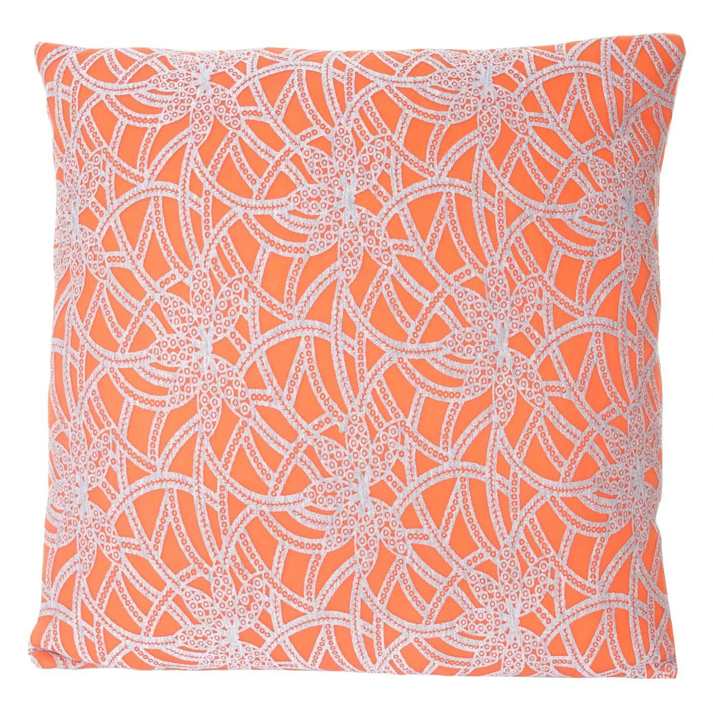 Deko-Kissen Barock, Sofakissen Zierkissen Mit Füllung, Orange 45x45cm 9 Deko-Kissen Barock, Sofakissen Zierkissen Mit Füllung, Orange 45x45cm – Bild 7