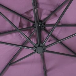 Ampelschirm Acerra, Sonnenschirm Sonnenschutz, Ø 3m Neigbar, Polyester/Stahl 11kg ~ Lavendel-rot Ohne Ständer 14 Ampelschirm Acerra, Sonnenschirm Sonnenschutz, Ø 3m Neigbar, Polyester/Stahl 11kg ~ Lavendel-rot Ohne Ständer -Wohnmöbel 3c62f113 b613 4961 92cc 0209810ab673