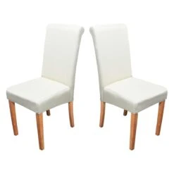 6er-Set Esszimmerstuhl Stuhl Küchenstuhl Novara II, Leder ~ Rot, Helle Beine -Wohnmöbel 3e3f9c8b d0c9 44c2 b0c8 41337ae87584 1