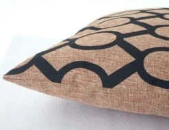 Deko-Kissen Kreise, Sofakissen Zierkissen Mit Füllung, Braun Schwarz 45x45cm 14 Deko-Kissen Kreise, Sofakissen Zierkissen Mit Füllung, Braun Schwarz 45x45cm -Wohnmöbel 41d5cb98 7874 4898 a7e9 e844cdb1b17f