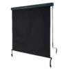 Vertikalmarkise HWC-F42, Senkrechtmarkise Sichtschutz Außenrollo Rollo, UV-Schutz 50 Stoff ~ 250x140cm, Schwarz -Wohnmöbel 42c21fa6 7851 4408 a4ed e157e1f67945