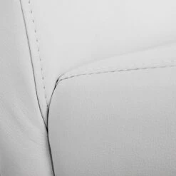 Esszimmerstuhl Littau, Küchenstuhl Stuhl, Kunstleder ~ Weiß Matt, Dunkle Beine -Wohnmöbel 43c256bf 61b4 401f 9dcc 564203223ca3