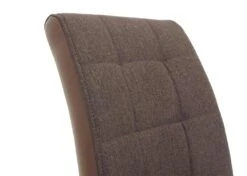 2er-Set Esszimmerstuhl HWC-F29, Stuhl Küchenstuhl, Kunstleder Stoff/Textil ~ Braun -Wohnmöbel 4cc77430 91ab 4d72 ab39 50a486e40892