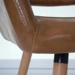 Esszimmerstuhl HWC-A50 II, Stuhl Küchenstuhl, Retro 50er Jahre Design ~ Kunstleder, Wildlederimitat, Helle Beine -Wohnmöbel 4d28fced c539 44b0 ad36 738fffc69025