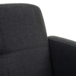 Esszimmerstuhl Orlando II, Stuhl Küchenstuhl, Retro-Design ~ Textil, Dunkelgrau -Wohnmöbel 4ecf6d62 c1c8 4cc5 ab18 cd5854ebdece