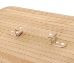 Wäschekorb HWC-C21, Laundry Wäschebox Wäschesammler Wäschebehälter Wäschetonne, Bambus 61x43x32cm 70l ~ Naturfarben -Wohnmöbel 5111f257 70b3 4d49 879f a647ff270208