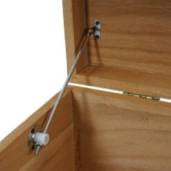 Holztruhe T356, Sitzbank Aufbewahrungstruhe, Shabby-Look Vintage 50x76x45cm ~ Weiß -Wohnmöbel 568fc650 cafb 43fc 8653 272a6907db4a