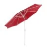 Sonnenschirm N19, Gartenschirm, Ø 3m Neigbar Polyester/Alu 5kg ~ Rot