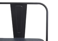 2er Sitzbank HWC-H10, Zweisitzer Garderobenbank Esszimmerbank Industrie-Design Vintage Kunstleder ~ Schwarz-grau -Wohnmöbel 5b31a681 30a5 49d0 9237 80c16b9b35ca