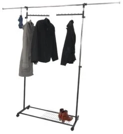Luxus Kleiderwagen Kleiderständer Rollgarderobe, Fahrbar, Mit Seitenhanger Ausziehbar -Wohnmöbel 5cb4bd1b 8367 4b88 a856 0b5ff94f07a6