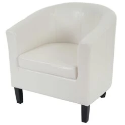 Sessel Newport T379, Loungesessel Clubsessel, Kunstleder ~ Schwarz -Wohnmöbel 5d982529 10f3 4ea2 a95d fe1918c96475