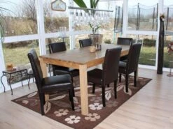 4er-Set Esszimmerstuhl Stuhl Küchenstuhl Littau ~ Kunstleder, Braun Dunkle Beine -Wohnmöbel 5d9d95ca 18d8 4774 91cc d3d968629740