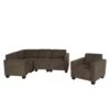 Modular Sofa-System Couch-Garnitur Lyon 4-1, Stoff/Textil ~ Braun -Wohnmöbel 5f3f66d2 d6f5 4870 8789 9b48833f2c10 1