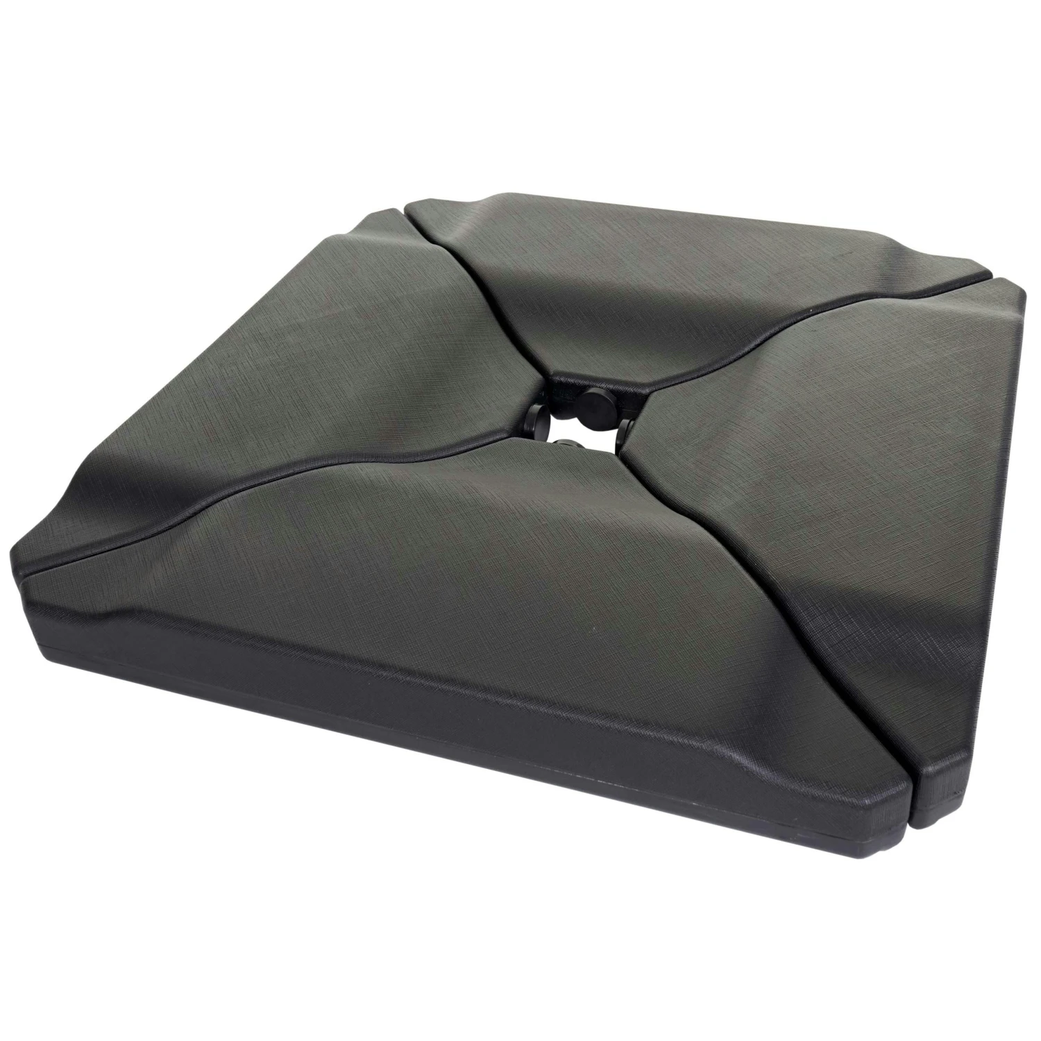 Schirmständer HWC-A40, Ampelschirmständer Marktschirmständer Für Bodenkreuz, 80kg 3 Schirmständer HWC-A40, Ampelschirmständer Marktschirmständer Für Bodenkreuz, 80kg