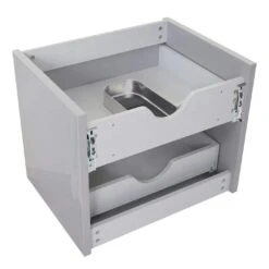 Waschbecken + Unterschrank HWC-B19, Waschbecken Waschtisch Badezimmer, Hochglanz 50x60cm ~ Grau 14 Waschbecken + Unterschrank HWC-B19, Waschbecken Waschtisch Badezimmer, Hochglanz 50x60cm ~ Grau -Wohnmöbel 63b2602a 9775 47ef bca1 dcc8ad5a8ef7