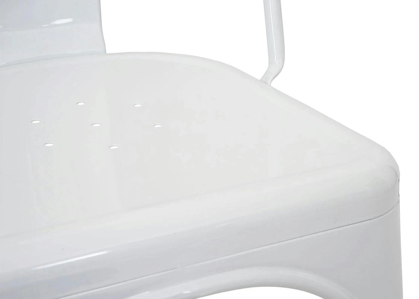 2er-Set Barhocker HWC-A73, Barstuhl Tresenhocker Mit Lehne, Metall Industriedesign ~ Weiß 8 2er-Set Barhocker HWC-A73, Barstuhl Tresenhocker Mit Lehne, Metall Industriedesign ~ Weiß – Bild 6