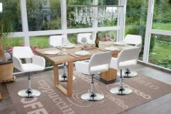 Esszimmerstuhl HWC-A50 III, Stuhl Küchenstuhl, Retro 50er Jahre, Kunstleder ~ Weiß, Chromfuß 14 Esszimmerstuhl HWC-A50 III, Stuhl Küchenstuhl, Retro 50er Jahre, Kunstleder ~ Weiß, Chromfuß -Wohnmöbel 674eefce bf88 4605 bb18 6a1be96ee376