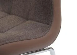 2er-Set Esszimmerstuhl HWC-F29, Stuhl Küchenstuhl, Kunstleder Stoff/Textil ~ Braun -Wohnmöbel 68094b67 959b 4baf be33 e21fb647e41e 1