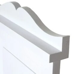 2er-Set Garderobe Wandgarderobe Garderobenpaneel Wandhaken 109x28x4cm ~ Weiß Lackiert -Wohnmöbel 6b5f21c0 1d8a 4a73 93f4 f47647e210fd