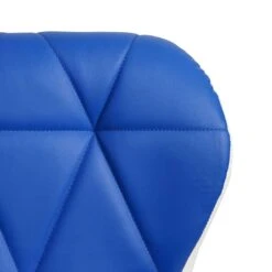 2er-Set Barhocker HWC-A92, Barstuhl Tresenhocker, Höhenverstellbar Kunstleder ~ Blau -Wohnmöbel 6e00c4c5 d040 481f 925f 9836b7173a47