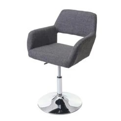 Esszimmerstuhl HWC-A50 III, Stuhl Küchenstuhl, Retro 50er Jahre, Stoff/Textil ~ Creme/grau, Chromfuß 12 Esszimmerstuhl HWC-A50 III, Stuhl Küchenstuhl, Retro 50er Jahre, Stoff/Textil ~ Creme/grau, Chromfuß -Wohnmöbel 6f4bc2f2 e0f5 47f6 8be2 6c1456eb9f2e 4