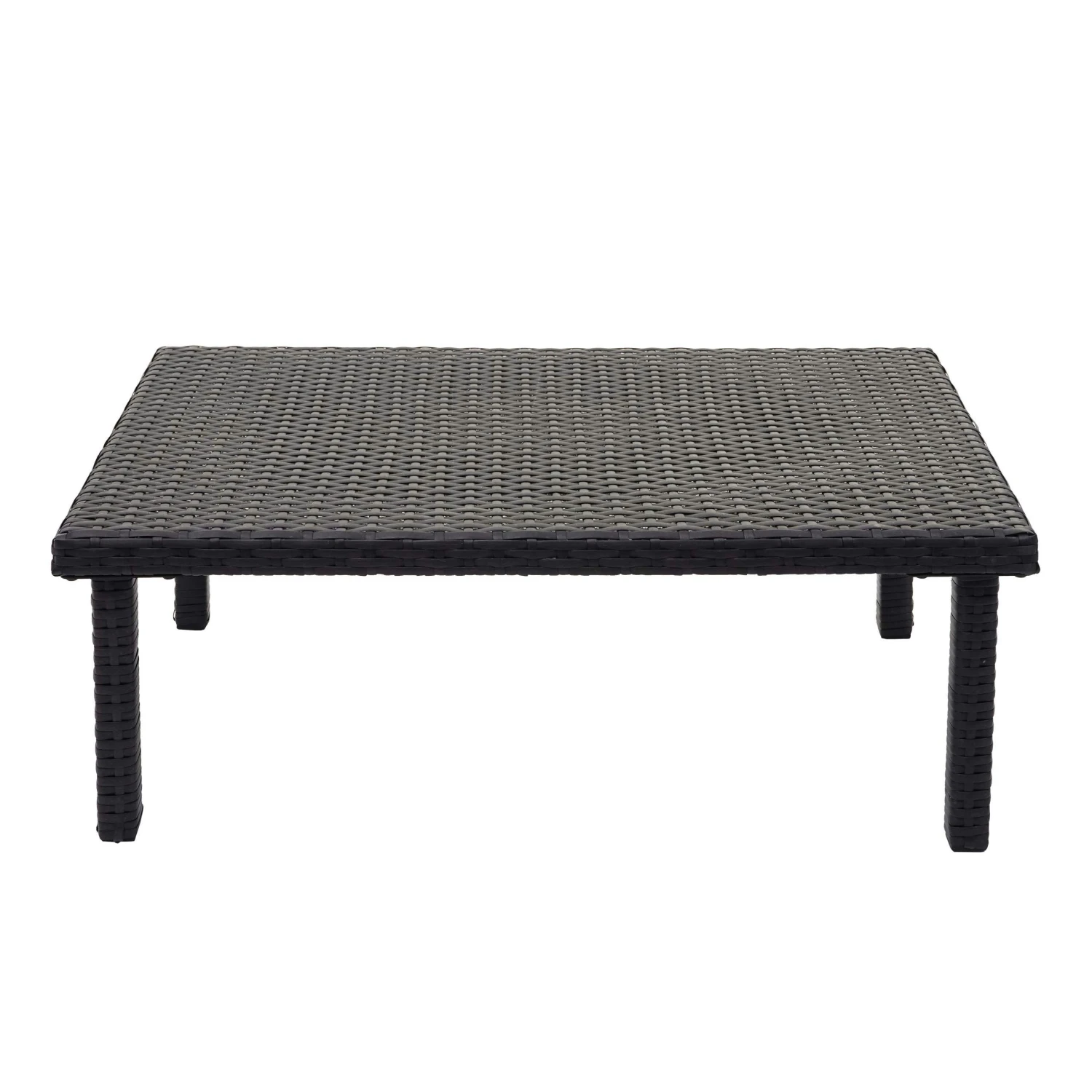 Poly-Rattan Couchtisch HWC-G16, Gartentisch Balkontisch Loungetisch, Gastronomie 80x50cm ~ Schwarz 3 Poly-Rattan Couchtisch HWC-G16, Gartentisch Balkontisch Loungetisch, Gastronomie 80x50cm ~ Schwarz