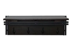 Wandgarderobe HWC-A27, Garderobe Regal, 4 Haken 24x75x24cm 3D-Struktur ~ Dunkelbraun 12 Wandgarderobe HWC-A27, Garderobe Regal, 4 Haken 24x75x24cm 3D-Struktur ~ Dunkelbraun -Wohnmöbel 73ac29ea c536 41aa b69b 463b3bcc8759