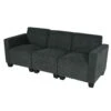Modular 3-Sitzer Sofa Couch Lyon, Stoff/Textil ~ Anthrazit-grau -Wohnmöbel 75af26ec 2f4f 4242 a2e0 b85f57c01eff 2