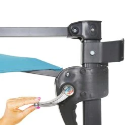 Wandschirm Casoria, Ampelschirm Balkonschirm Sonnenschirm, 3m Neigbar, Polyester Alu/Stahl 9kg ~ Türkis -Wohnmöbel 776cafa3 9b9b 4605 9f14 00f08ebf8022