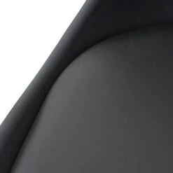 6er-Set Drehstuhl Malmö T501, Stuhl Küchenstuhl, Höhenverstellbar, Kunstleder ~ Schwarz, Chromfuß -Wohnmöbel 78272ac4 55d6 46ed b2db 31d935d4ca0b