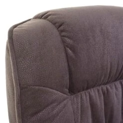 Relaxsessel M56, Fernsehsessel TV-Sessel Mit Hocker, Stoff/Textil ~ Wildlederimitat -Wohnmöbel 7848bb38 5259 464c 8bad 34acffef99bf