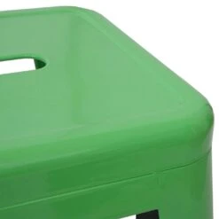 Barhocker HWC-A73, Barstuhl Tresenhocker, Metall Industriedesign Stapelbar ~ Grün -Wohnmöbel 7a13e240 19b3 4e67 ad49 d411dad342bc